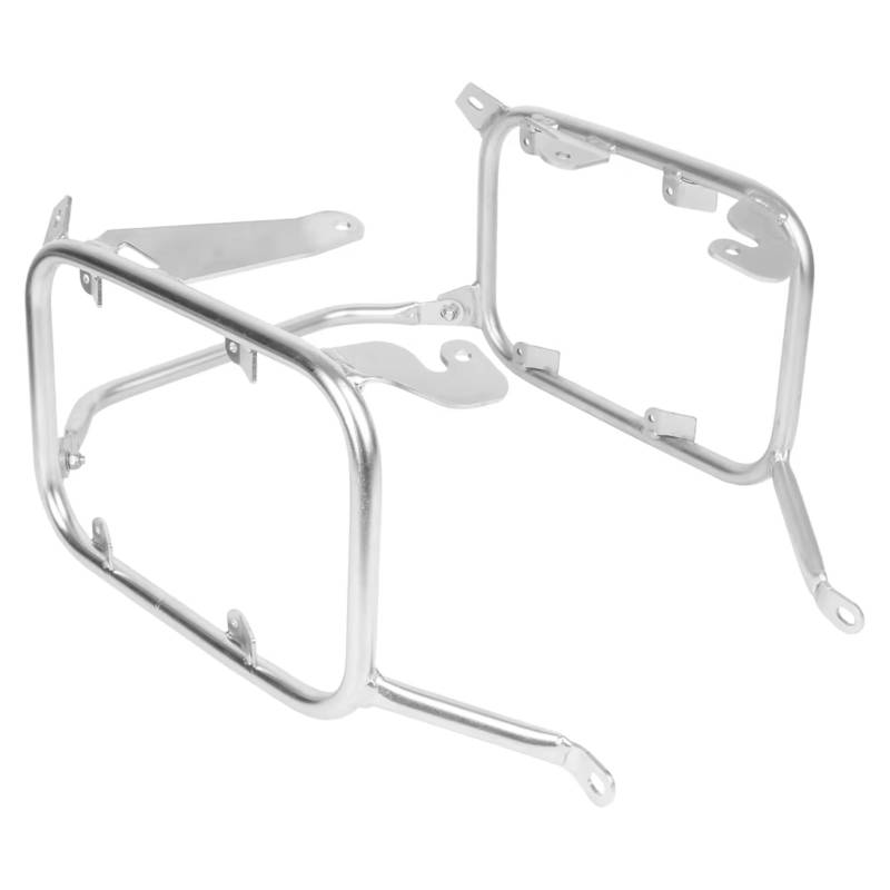 FPQOVV Motorradgepäckträger Für NC750X NC750S 2021 2022 Motorrad-Gepäckträger Satteltaschenhalterung Motorrad-Heckgepäckträger Heckgepäckträger Für Frachtträgerersatz(Silver,Pannier Rack) von FPQOVV