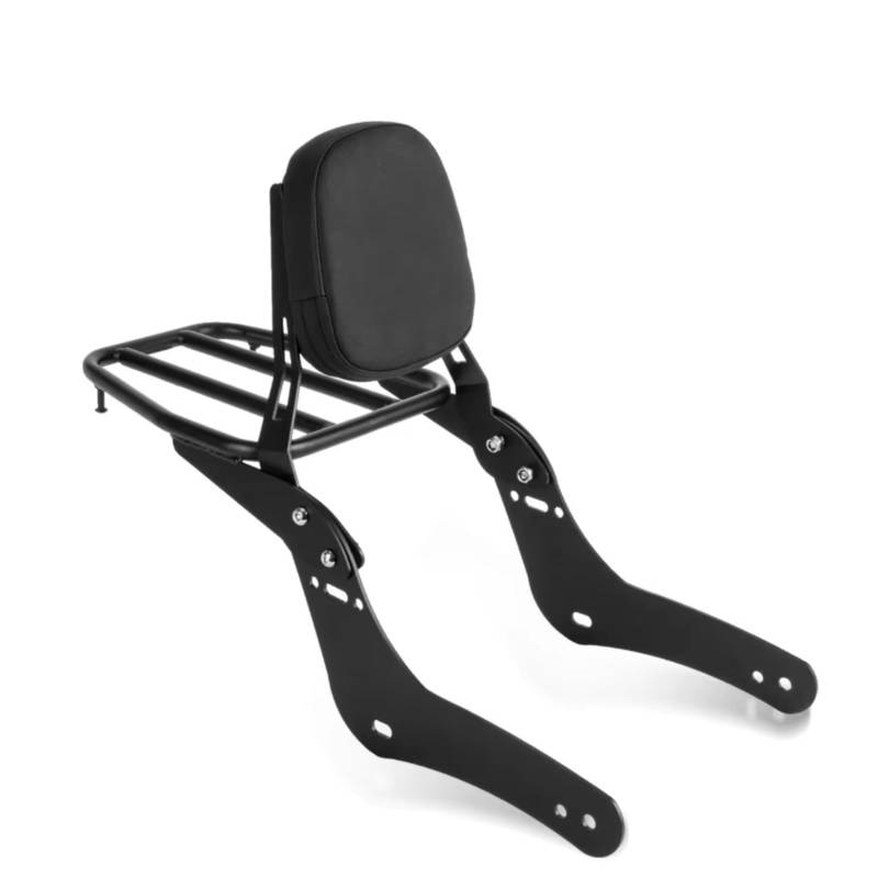 FPQOVV Motorradgepäckträger Für Rebel Für CMX1100 2021 2022 2023 Motorradzubehör Abnehmbarer Passagier Sitz Hinten Sissy Bar Rückenlehne Mit Gepäckträger von FPQOVV