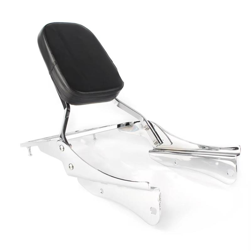 FPQOVV Motorradgepäckträger Für Shadow Für Spirit Für VT750DC 2001 2002 2003 2004 2005 2006 2007 2008 Motorrad-Rückenlehne Sissy Bar Gepäckträger von FPQOVV