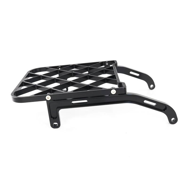 FPQOVV Motorradgepäckträger Kompatibel Mit CRF250L Für Rally 2012 2013 2014 2015 2016 2017 2018 2019 2020 2021 Abnehmbarer Motorrad-Montageträger-Stützhalter-Heckträger(Black) von FPQOVV