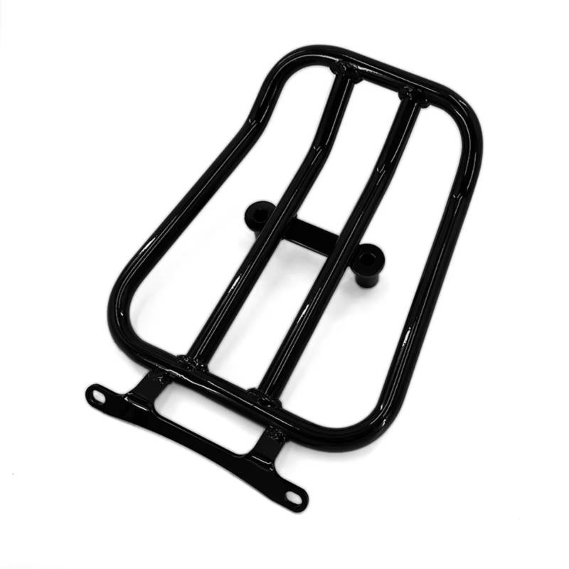 FPQOVV Motorradgepäckträger Kompatibel Mit Lambretta G350 G 350, Alle Baujahre, Motorradzubehör, Schwarzer Gepäckträger, Fixierhalterung, Heckträger von FPQOVV