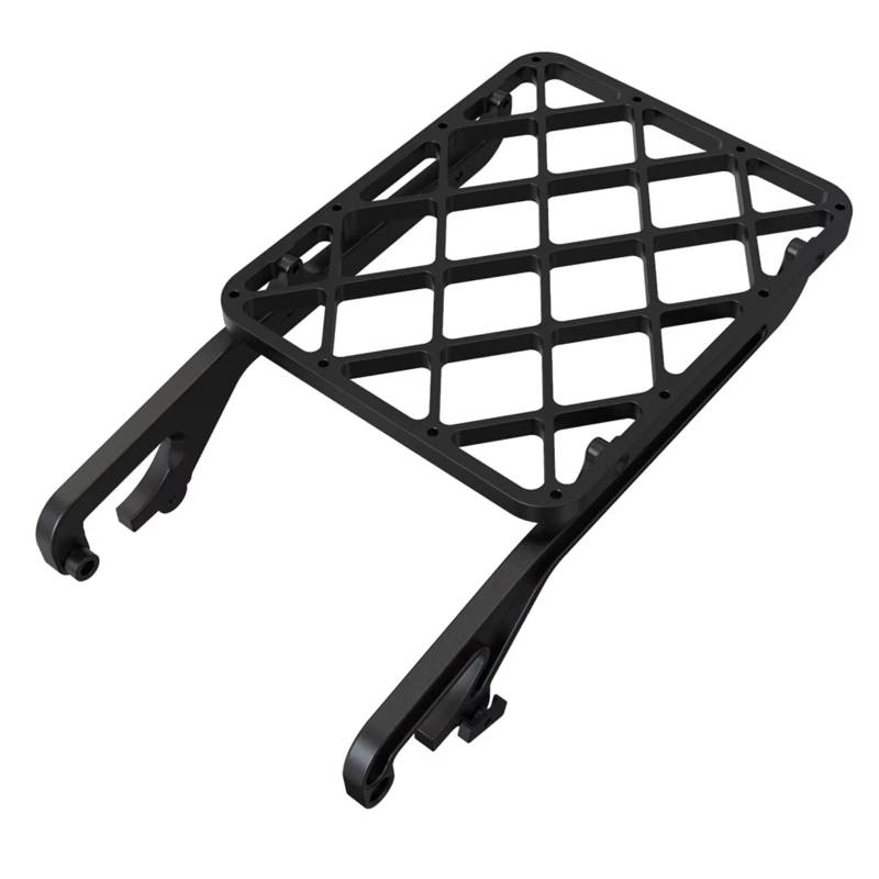 FPQOVV Motorradgepäckträger Kompatibel Mit Yamaha Für WR450F 2007–2015 Für WR250F 2007–2013 Motorrad-Gepäckträger Fracht-Gepäckträger Regaltasche Ständer Halter Kofferraum(Black) von FPQOVV