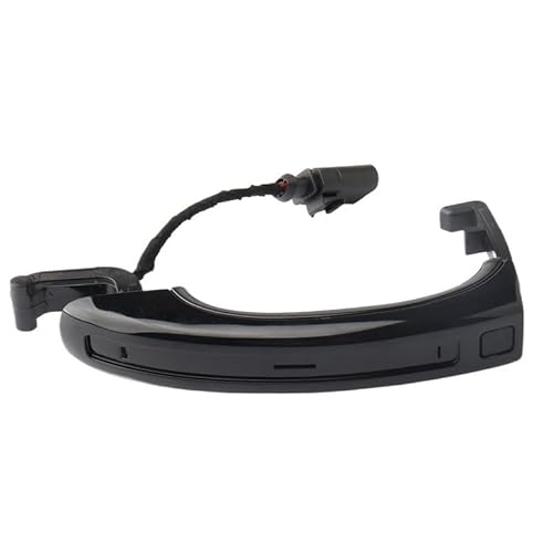 FPQOVV car türaußengriff Kompatibel Mit Für Q7 2007 2008 2009 2010 2011 2012 2013 2014 2015 Schwarzer Sensor Außentürgriff 1 Stück OEM: 4L0837205A 4L0837205B(1pcs 4L0837205A) von FPQOVV