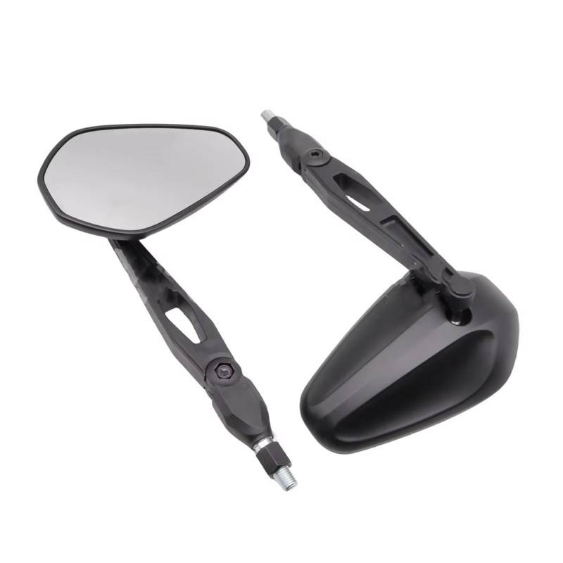 Motorrad Rückspiegel Für Tiger 1200 Für Tiger 850 Für Sport Für Tiger Für Sport 660 Für Tiger 900 GT 10MM Motorrad Einstellbare Rearview Außenspiegel Zubehör von FPQOVV