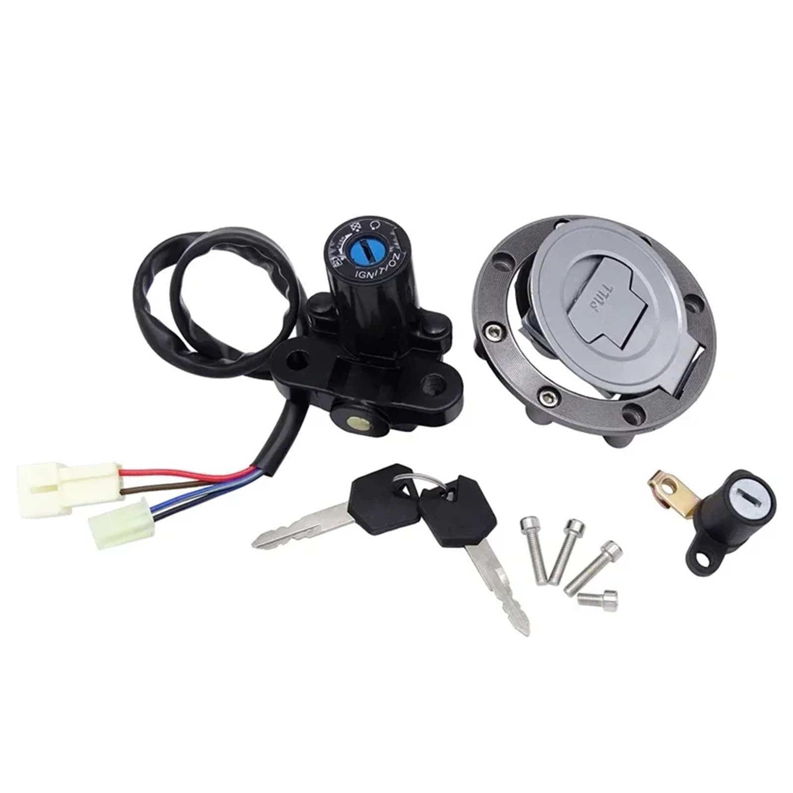 Motorrad Zündschlüssel Schalter Kompatibel Mit FZ8 Für FZ8N Für FZ8S 2011 2012 2013 Motorrad Zündschloss Sperren Tankdeckel Schlüssel Set Motorrad Zubehör Zündung Starten Motorrad Zündschlüssel Schalter Kompatibel Mit FZ8 Für FZ8N Für FZ8S 2011 2012 2013 Motorrad Zündschloss Sperren Tankdeckel Schlüssel Set Motorrad Zubehör Zündung Starten von FPQOVV