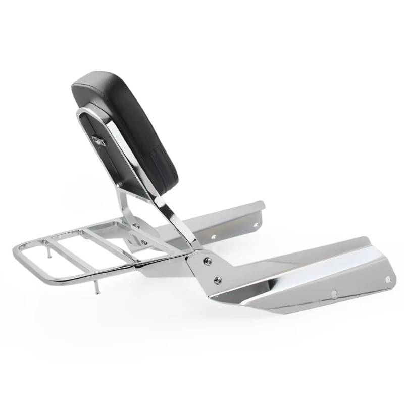 Motorradgepäckträger Für VTX Für 1300C 1800C 1800F 2005 2006 2007 2008 2009 2010 2011 Motorrad Sissy Bar Rückenlehne Mit Gepäck Rack Motorrad Gepäck Träger von FPQOVV