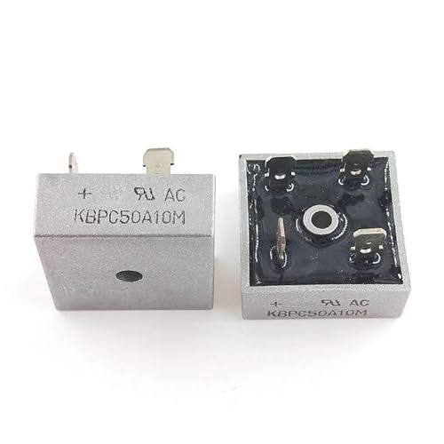 10PCS/LOT KBPC50A10M high current high power bridge stack 50A1000V rectifier bridge square bridge von FQHIDMOMX