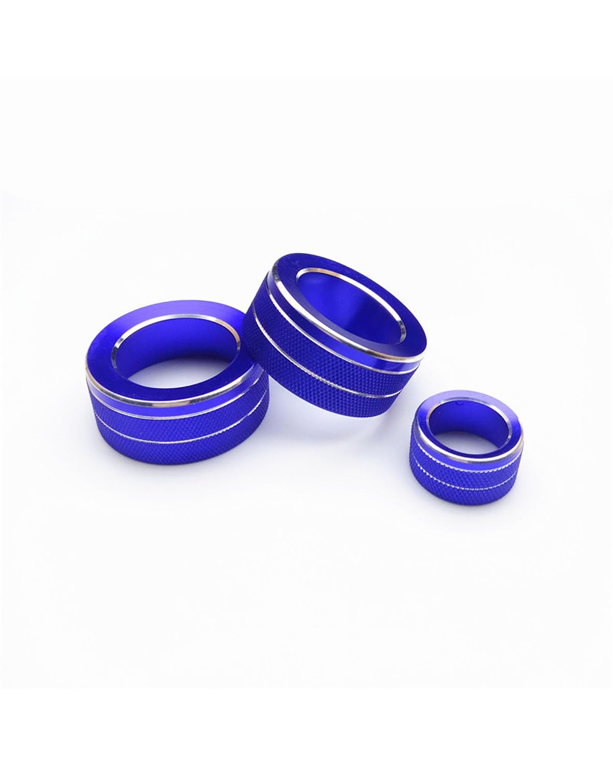 FQYYWL Klimaanlage Control Modul Für Crown Road URV Audio Klimaanlage Knopf Ring Heizung Regler(Blue) von FQYYWL