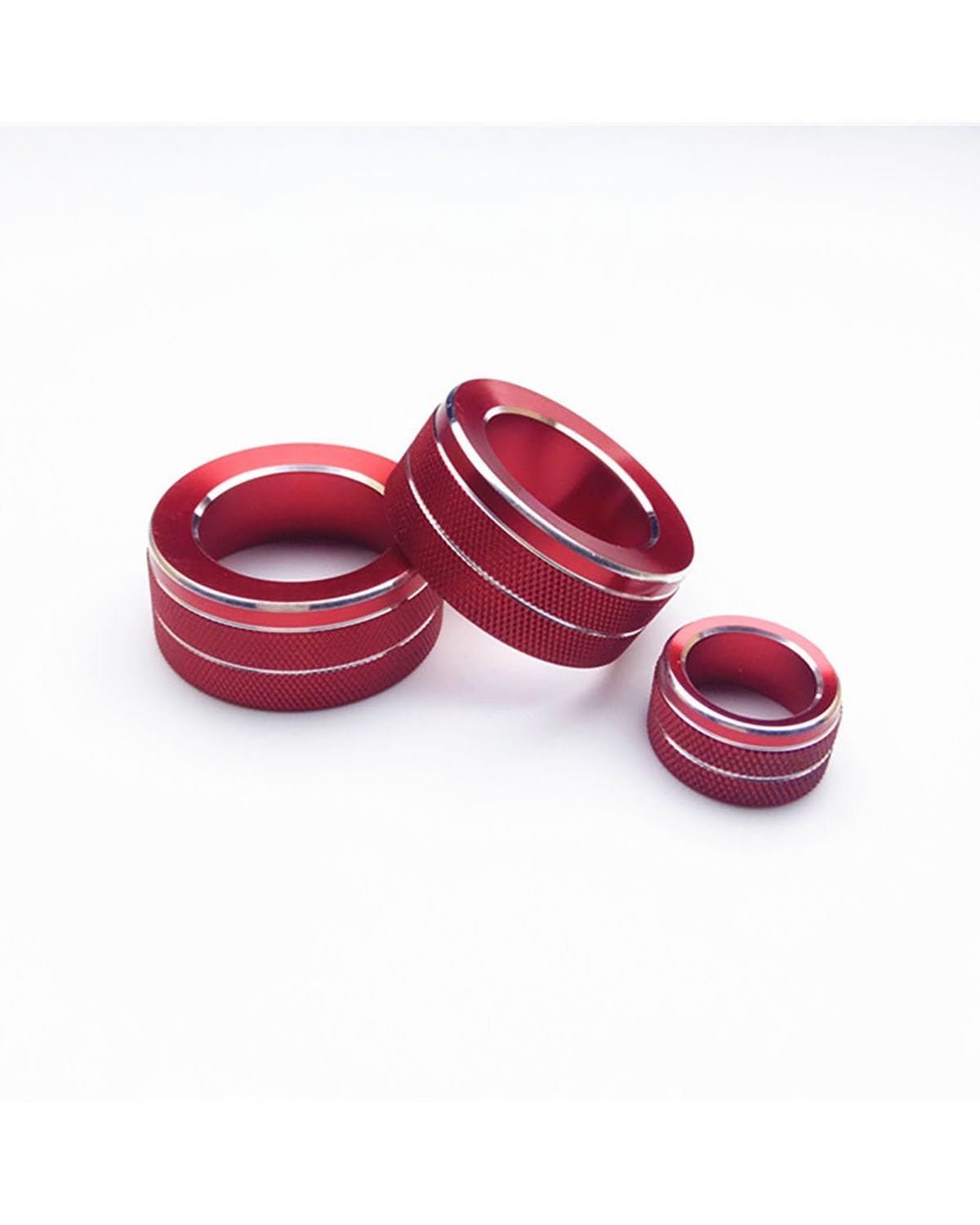 FQYYWL Klimaanlage Control Modul Für Crown Road URV Audio Klimaanlage Knopf Ring Heizung Regler(Red) von FQYYWL
