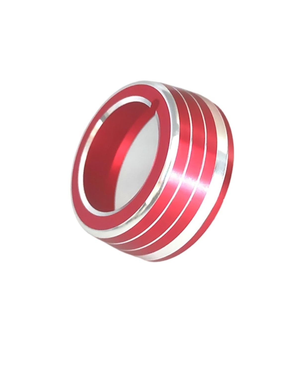 FQYYWL Klimaanlage Control Modul Für Kicks Klimaanlage Knopf Dekorative Ring Heizung Regler(Red) von FQYYWL
