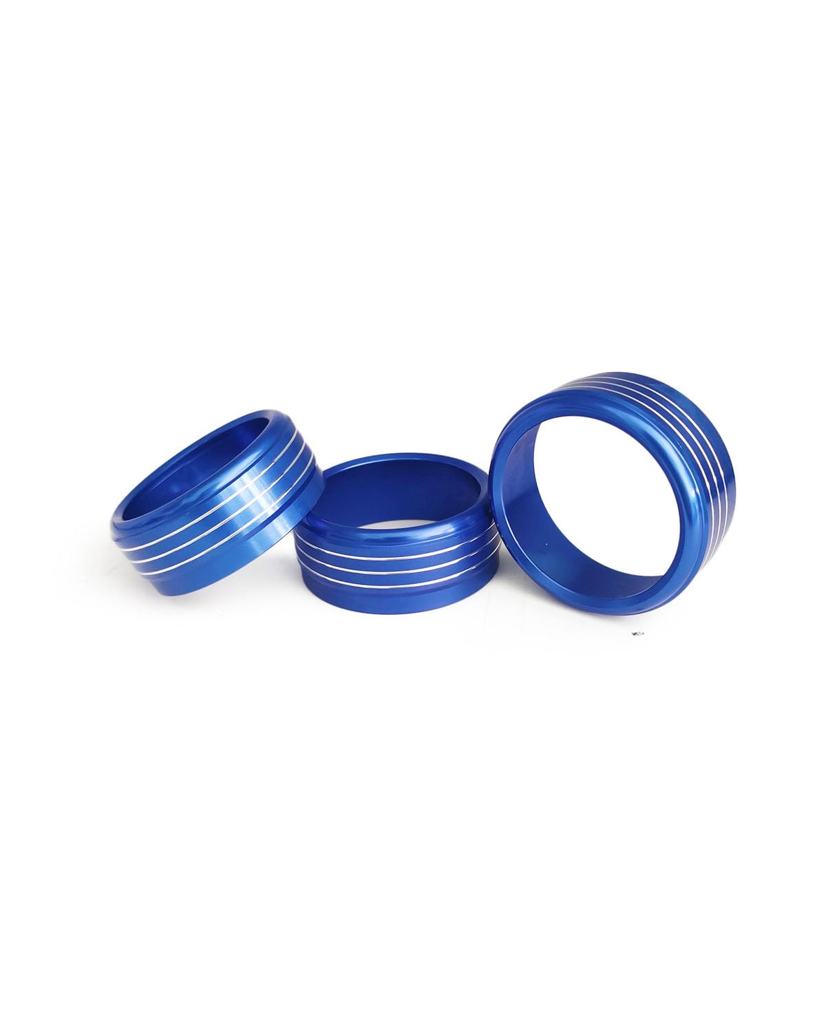 FQYYWL Klimaanlage Control Modul Für Subaru Für Forester Für Impreza XV Klimaanlage Knopf Dekorative Ring Heizung Regler(Blue) von FQYYWL