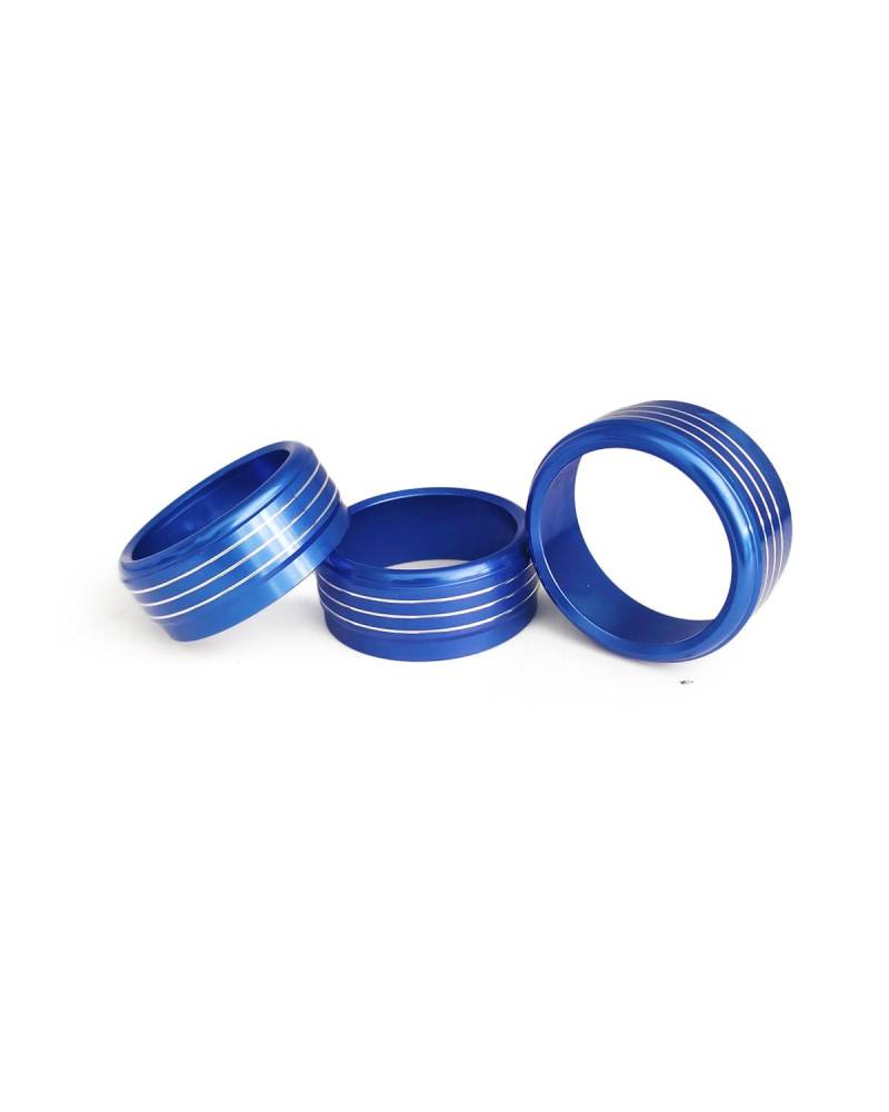 FQYYWL Klimaanlage Control Modul Für Subaru Für Forester Für Impreza XV Klimaanlage Knopf Dekorative Ring Heizung Regler(Blue) von FQYYWL