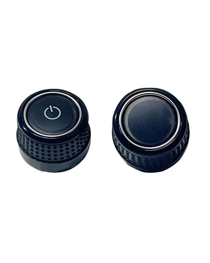 Klimaanlage Control Modul Für Polo 5 6R MK5 Für GTI Für Golf 6 Radio CD GPS Display Startschalter Lautstärketaste Heizung Regler(1 Pair-60mm) von FQYYWL
