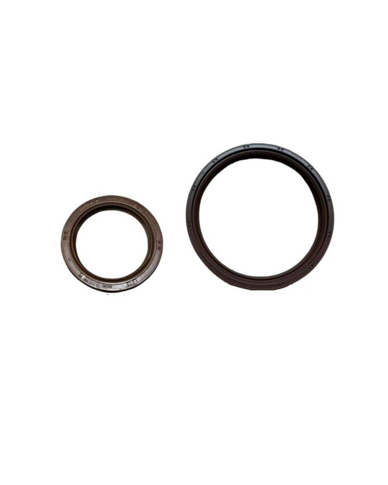Radialwellendichtring Für Camry 2006-2011 Für RAV4 Kurbelwellen-Frontöldichtung Und Hintere Öldichtung Kurbelwelle Dichtung(1 set of two oil seals) von FQYYWL