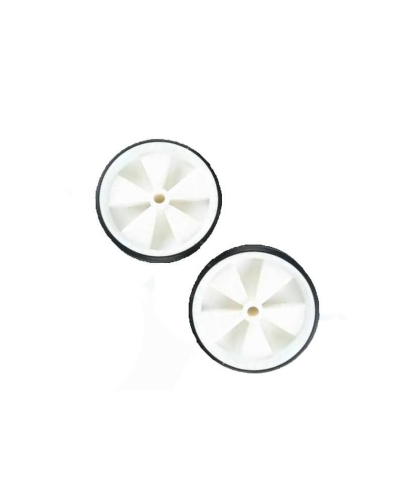 Stützräder fürs Fahrrad Fahrrad-Stützrad 12-Zoll-20-Zoll Sekundärradhalterung Zubehör Fahrradstabilisator(White) von FQYYWL