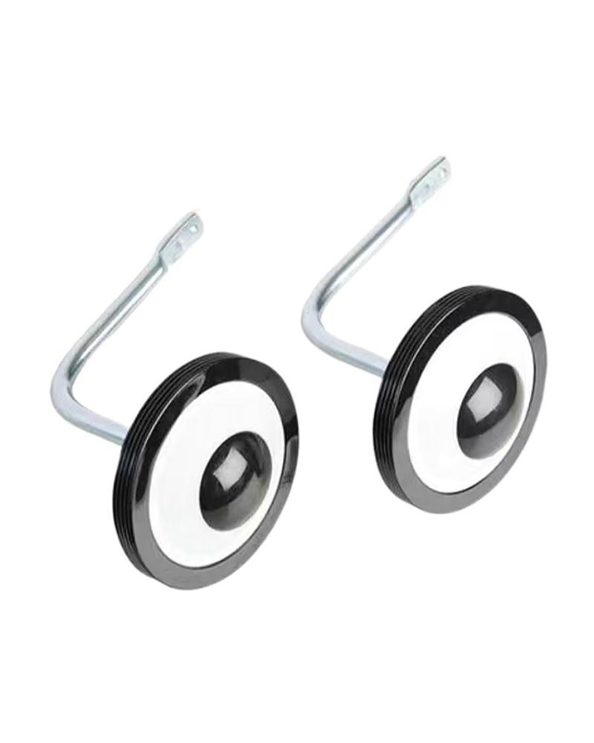 Stützräder fürs Fahrrad Fahrrad-Stützräder 12-16 Zoll Seitenrad Laufrad Zubehör Fahrradstabilisator(Black) von FQYYWL