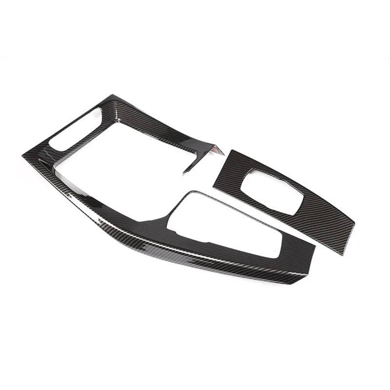 Verkleidung der Konsolenverkleidung Für X3 Für G01 Für X4 Für G02 2018 2019 2020 2021 2022 Center Konsole Getriebe Shift Panel Abdeckung Trim (Size : Carbon Fiber 18-21) von FQYYWL