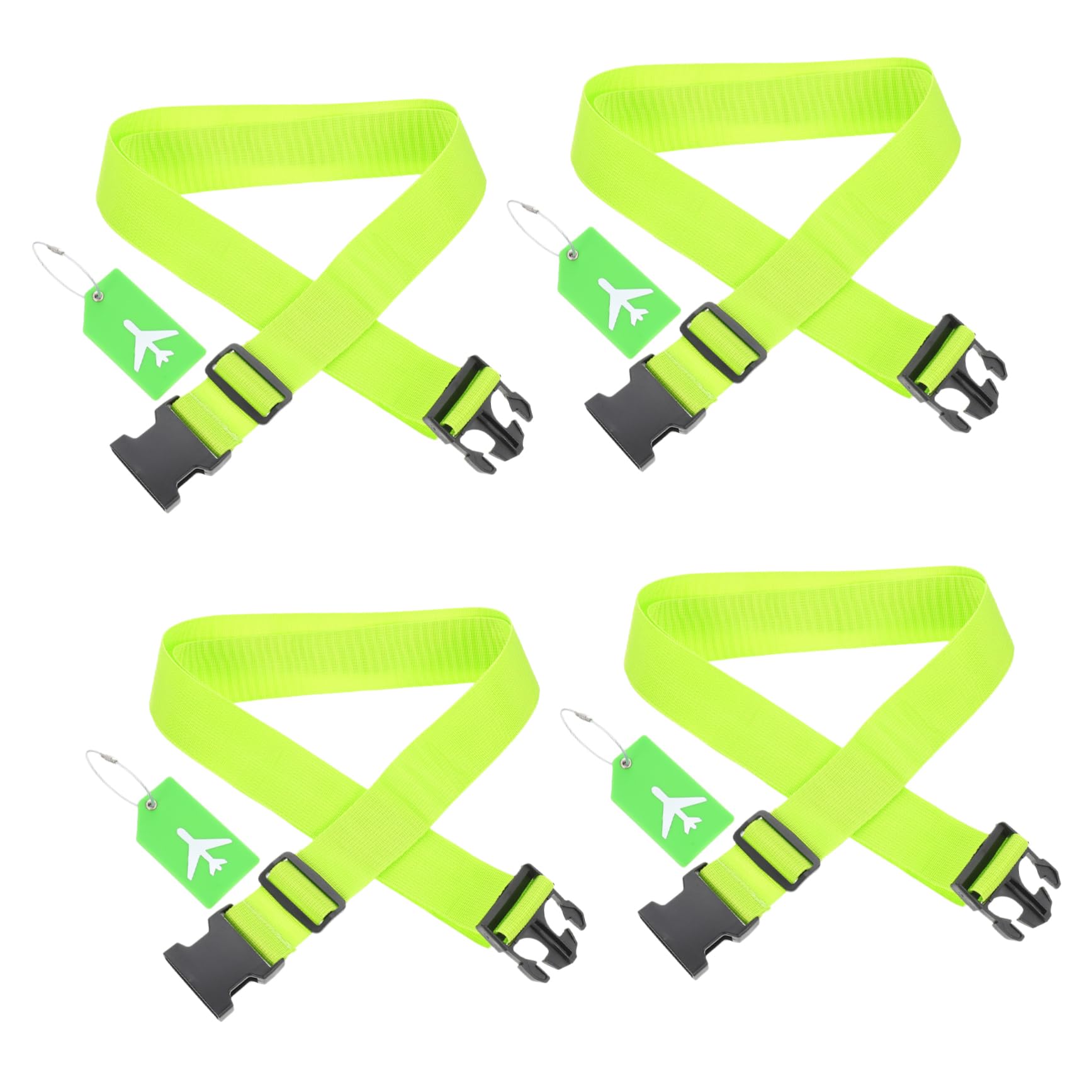 FRCOLOR 1 Satz Gepäckbündel -Set Ersatz-Gepäckgurt Reisegurte Packband verstellbare Gepäckgurte Reisekoffer Kofferset Gepäckband Gepäckgurt für Koffer Polyester Light Green FRCOLOR 1 Satz Gepäckbündel -Set Ersatz-Gepäckgurt Reisegurte Packband verstellbare Gepäckgurte Reisekoffer Kofferset Gepäckband Gepäckgurt für Koffer Polyester Light Green von FRCOLOR