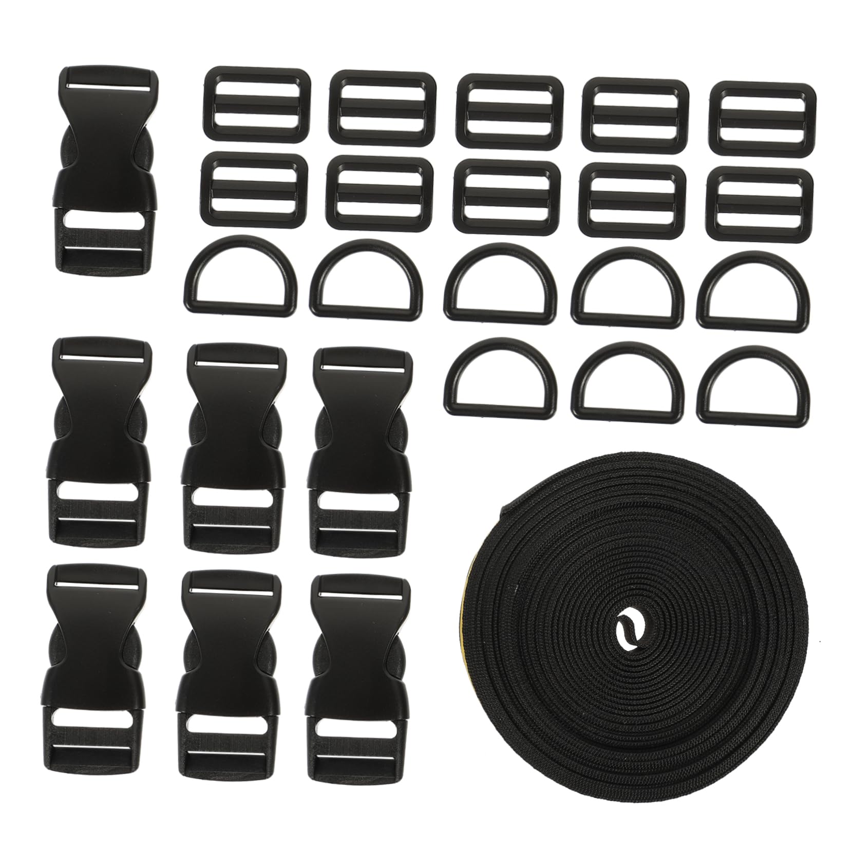 FRCOLOR 1 Satz Nylon -Gurtschnell Outdoor-Gepäckgurt Riemenschnalle Reisegepäckband fahrradtasche gepäckträger Gepäckzubehör für die Reise Outdoor-Koffergurt Plastik Black FRCOLOR 1 Satz Nylon -Gurtschnell Outdoor-Gepäckgurt Riemenschnalle Reisegepäckband fahrradtasche gepäckträger Gepäckzubehör für die Reise Outdoor-Koffergurt Plastik Black von FRCOLOR