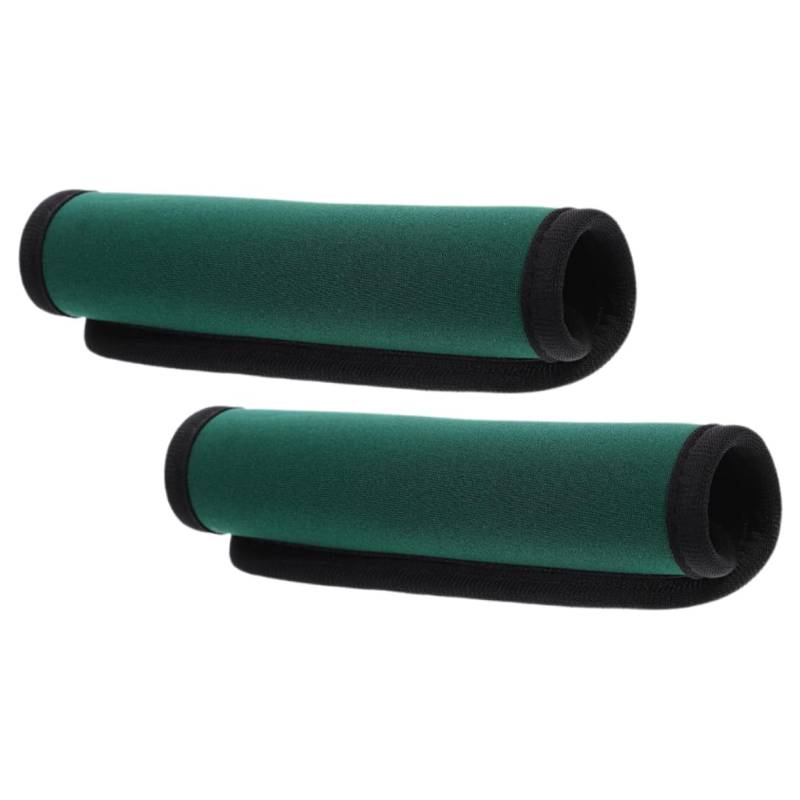 FRCOLOR 2 Stück Gepäckgriffabdeckung Anti-Rutsch-Griffhüllen Deckung umgehen Gepäckgriff Abdeckung Koffergriff Überzug Bequeme Griffabdeckungen Griffüberzüge für Geldbörsen Polyester von FRCOLOR