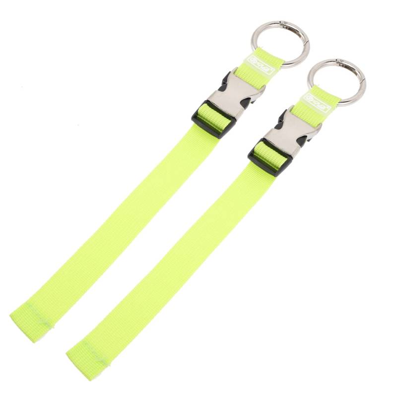 FRCOLOR 2 Stück Koffergurt Gepäckgurte Gepäckgürtel Koffer Gepäckband Reisegurt für Gepäck Koffergürtel Gepäckhakenband Gepäckgurt Bungee Schnalle Green von FRCOLOR