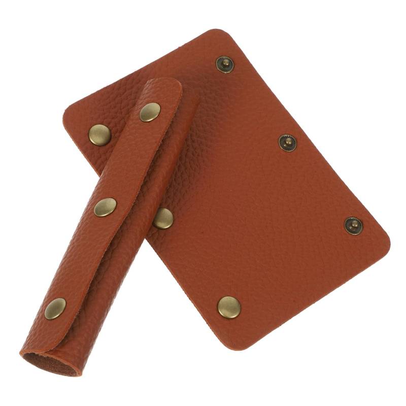 FRCOLOR 2Stücke PU Handtaschen Griffschutz Abdeckung Für Koffer Kinderwagen Komfortable Griffhülle Zur Reduzierung Handdrucks Stilvolle Taschendekoration von FRCOLOR