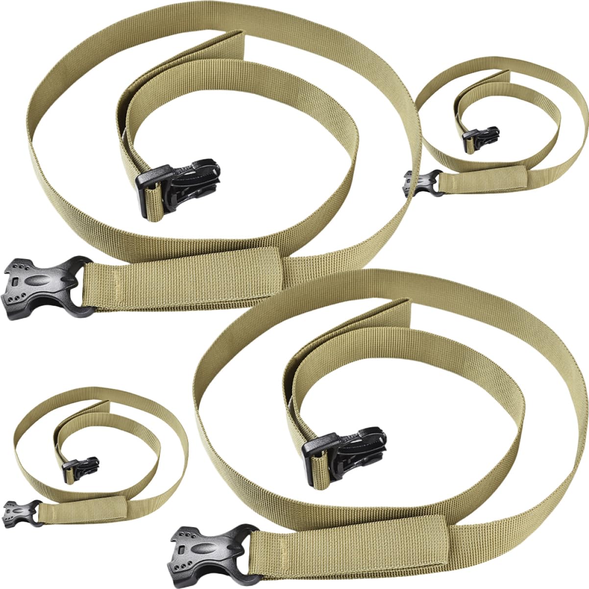 FRCOLOR 4 Stück Gepäckband Packgurte Mit Schnallen Schnallenbänder Gurte Für Golftaschen Zurrgurte Mit Schnallen Peitschenbänder Frachtrückgang Gepäckgurtband Spanngurte Khaki Pp-gurtband FRCOLOR 4 Stück Gepäckband Packgurte Mit Schnallen Schnallenbänder Gurte Für Golftaschen Zurrgurte Mit Schnallen Peitschenbänder Frachtrückgang Gepäckgurtband Spanngurte Khaki Pp-gurtband von FRCOLOR