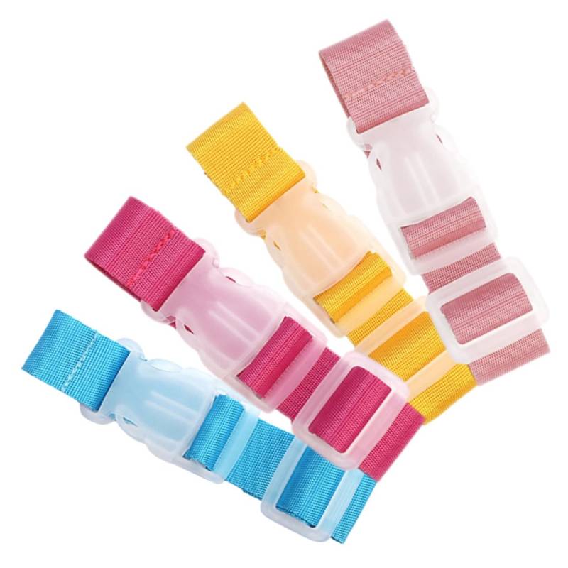 FRCOLOR 4Stücke Gepäckgurte Mit Schnalle Verstellbare Gepäckbefestigungsgurte Leicht Langlebig Für Sicheres Verzurren Von Koffer von FRCOLOR
