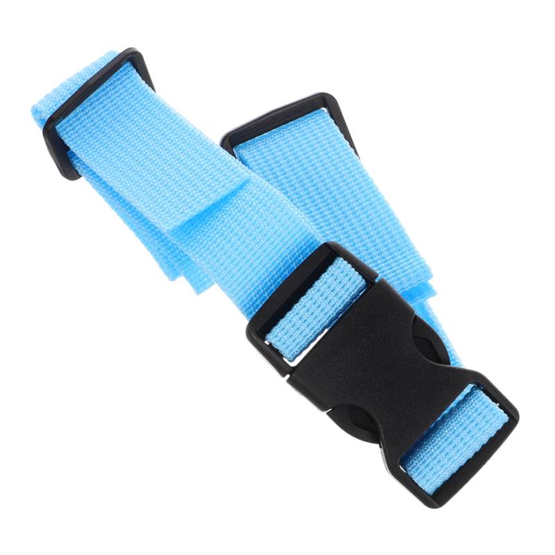 FRCOLOR Brustgurt Trageschnalle Zubehör Dünner Brustgurt Rucksack Schulter Mit Gurt Zum Einstellen Der Ersten Gurte Abnehmbarer Stabilisator Für Campingtaschen Himmelblauer Kunststoff von FRCOLOR