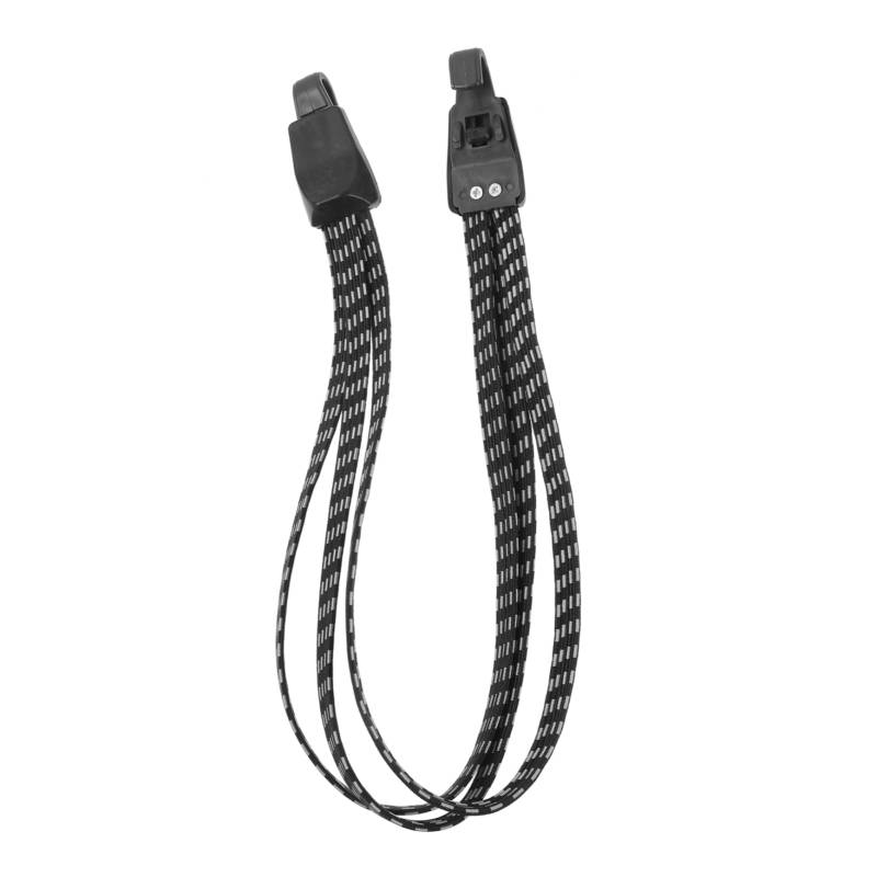 FRCOLOR Bungee-Gurte mit Haken Bungee-Seile Gepäck Seil Schwarz Pflicht Gepäckgürtel Koffergürtel anschnallen Bungee-elastische Bänder Seil zur Ladungssicherung Gummiband von FRCOLOR