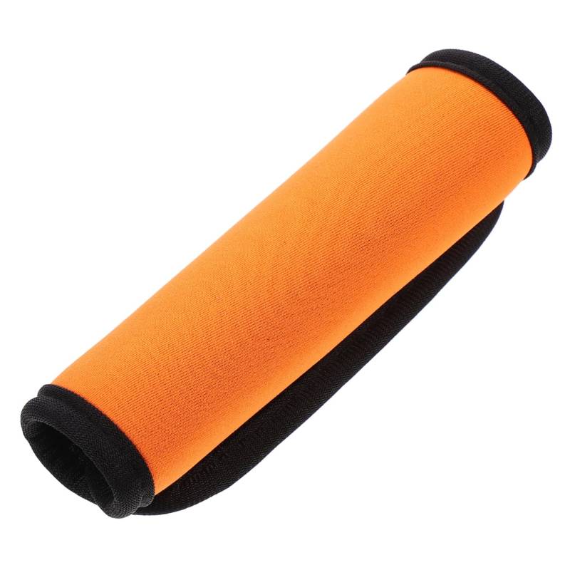 FRCOLOR Gepäckgriffabdeckung Reisetaschengriff Koffergurt Gepäckhülle Kofferzubehör Gepäckgriffhüllen Für Gepäck Koffergriffhüllen Schutz Aus Weichem Neopren Schwarz von FRCOLOR