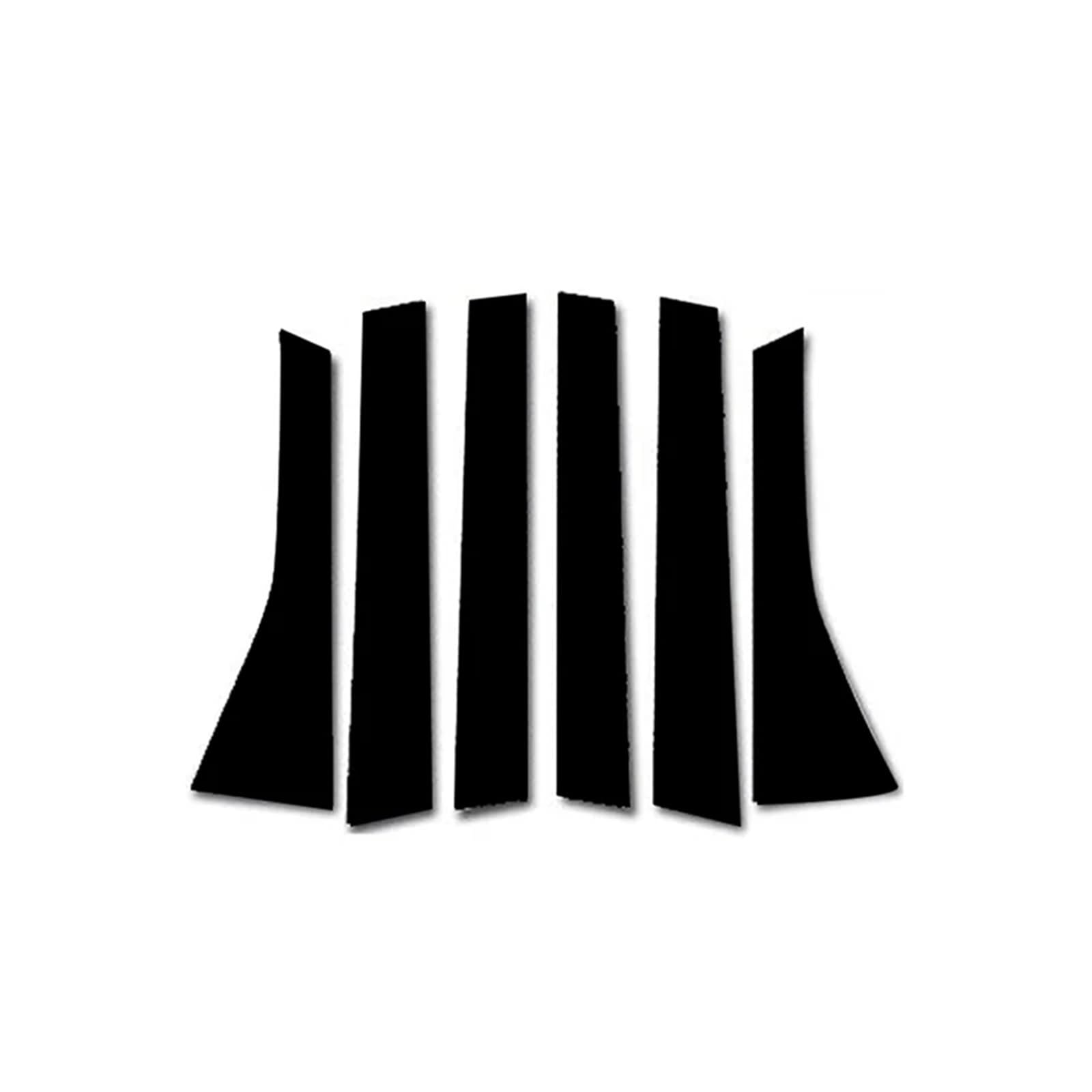 6 Stück Auto glänzend schwarze Säulenpfosten Türfensterverkleidung Aufkleberabdeckung for Fit/Jazz 5-Türer Schrägheck 2008-2013 Zubehör 6 Stück Auto glänzend schwarze Säulenpfosten Türfensterverkleidung Aufkleberabdeckung for Fit/Jazz 5-Türer Schrägheck 2008-2013 Zubehör von FREAZE