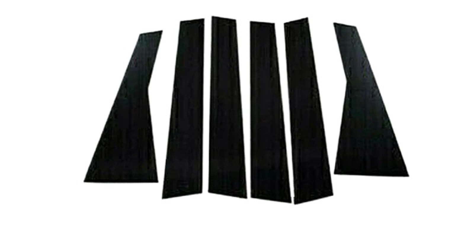 6-teilige Autotür-/Fenstersäulen-Zierabdeckungsaufkleber for den Außenbereich, Zubehör for 1er-Serie E81/E82/E87/E88 Fließheck 2004–2013 6-teilige Autotür-/Fenstersäulen-Zierabdeckungsaufkleber for den Außenbereich, Zubehör for 1er-Serie E81/E82/E87/E88 Fließheck 2004–2013 von FREAZE