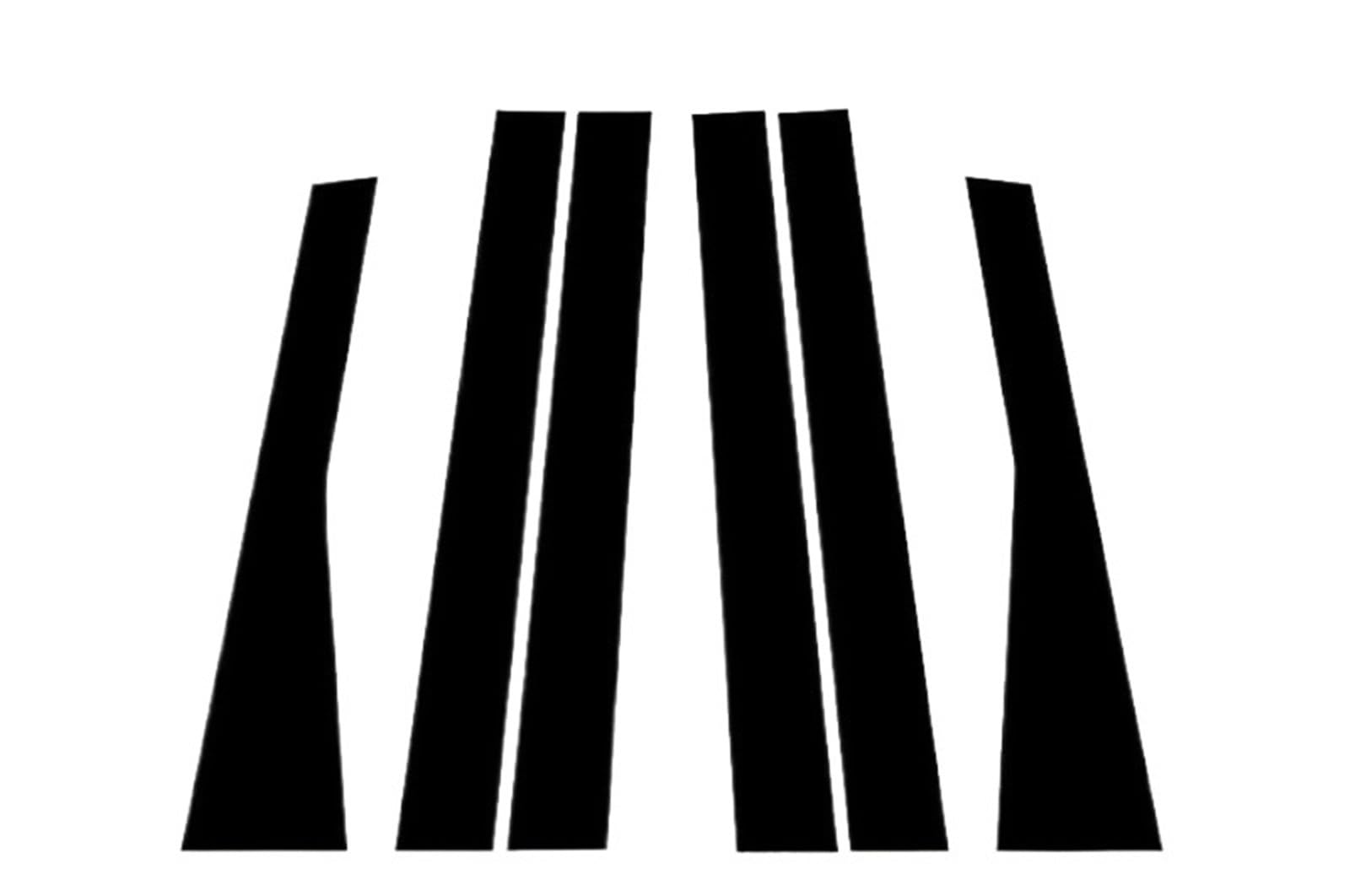 6-teilige Autotür-/Fenstersäulenverkleidungsaufkleber for Grand Cherokee 2011 2012 2013 2014 2015 2016 2017 2018 2019 2020 2021 6-teilige Autotür-/Fenstersäulenverkleidungsaufkleber for Grand Cherokee 2011 2012 2013 2014 2015 2016 2017 2018 2019 2020 2021 von FREAZE