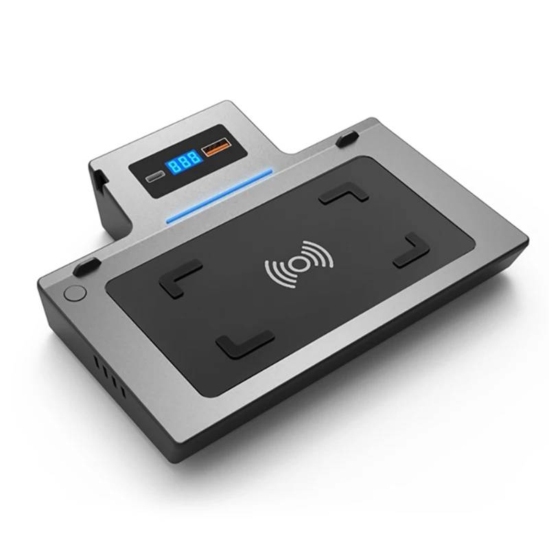 FREAZE Auto Drahtlose Ladegerät Schnelle Telefon Ladegerät Lade Pad Panel Lade Halter for W177 W188 W247 GLA CLA GLB EQA EQB von FREAZE