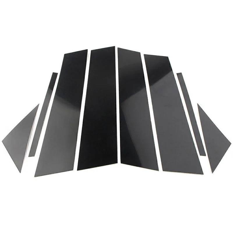 For Mazda 3 Axela 2006-2012 2014-2023 Autosäulenpfosten Fensterleistenabdeckung Zierleisten Dekorationsaufkleber Glänzend Schwarz Styling(2019-2023) von FREAZE