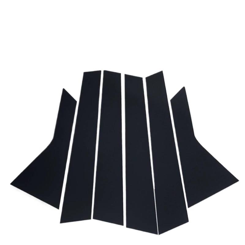 For Passat (B8) 4-türige Limousine/Limousine 2015-2022 Autofenstersäule Mittelpfostenverkleidungsaufkleber Glänzend Schwarz Auto Styling von FREAZE