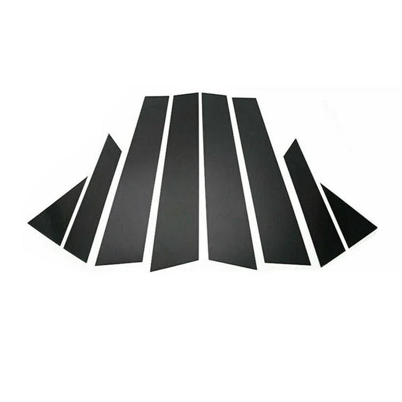 Glänzend schwarze Fenstertürsäule BC Säulenpfostenabdeckungsverkleidung for X-Trail Rogue T32 2014 2015 2016–2020 Dekorationsaufkleber von FREAZE