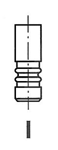 Freccia Auslassventil [Hersteller-Nr. R3616/RCR] für Ford von FRECCIA