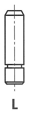 Freccia Ventilführung [Hersteller-Nr. G11459] für Ford, Jaguar von FRECCIA
