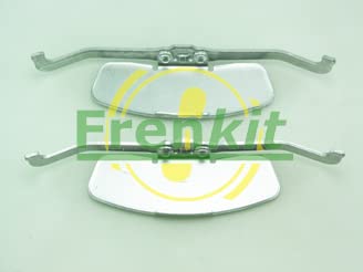 FRENKIT 901846 Zubehörsatz Scheibenbremsbelag Bremsbelag-Zubehörsatz Vorne von FRENKIT