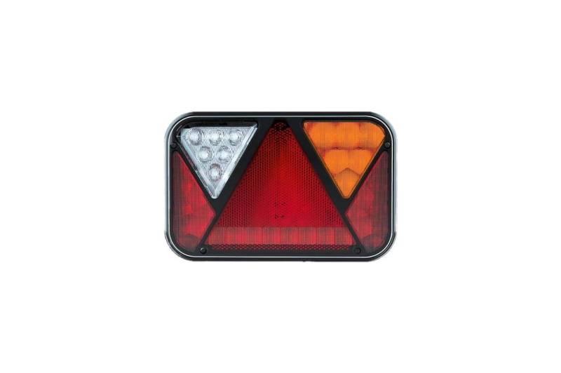 Universelle LED Rückleuchte RECHT mit LED-Reflektordreieck 12V 5 Funktionen FT-270P NT LED COF von FRISTOM
