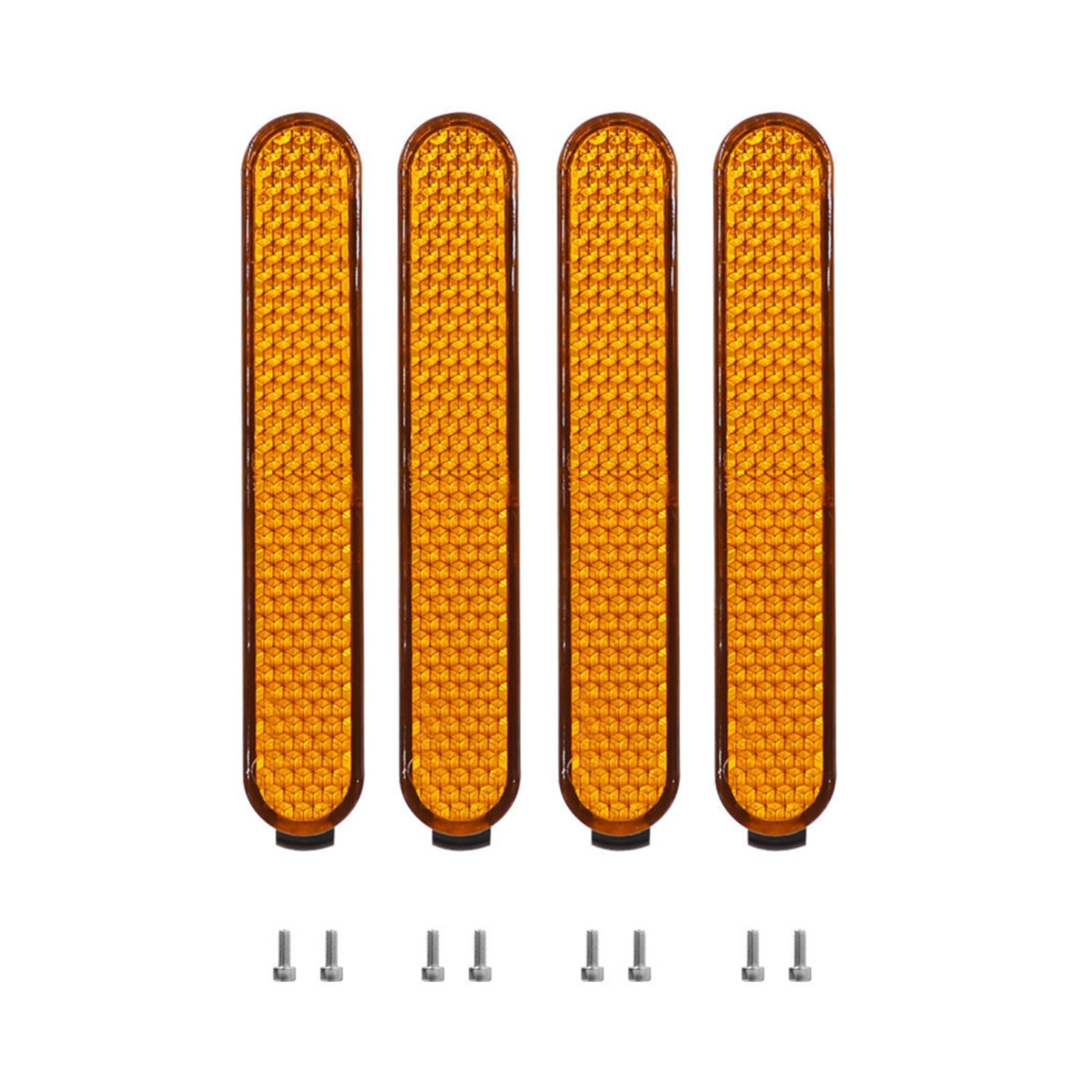 2 Set Roller-Radabdeckungen, Schutzschale, Reflektor, elektrischer Roller, seitlicher reflektierender Riemen, Nachtdekorationsteil 2 Set Roller-Radabdeckungen, Schutzschale, Reflektor, elektrischer Roller, seitlicher reflektierender Riemen, Nachtdekorationsteil von FROMCEO