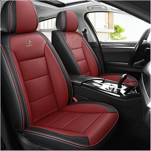 FROON Sitzbezüge Auto Autositzbezüge Universal Set für Mazda CX-5 2012-2015 Auto Zubehör,Schwarz Rot von FROON
