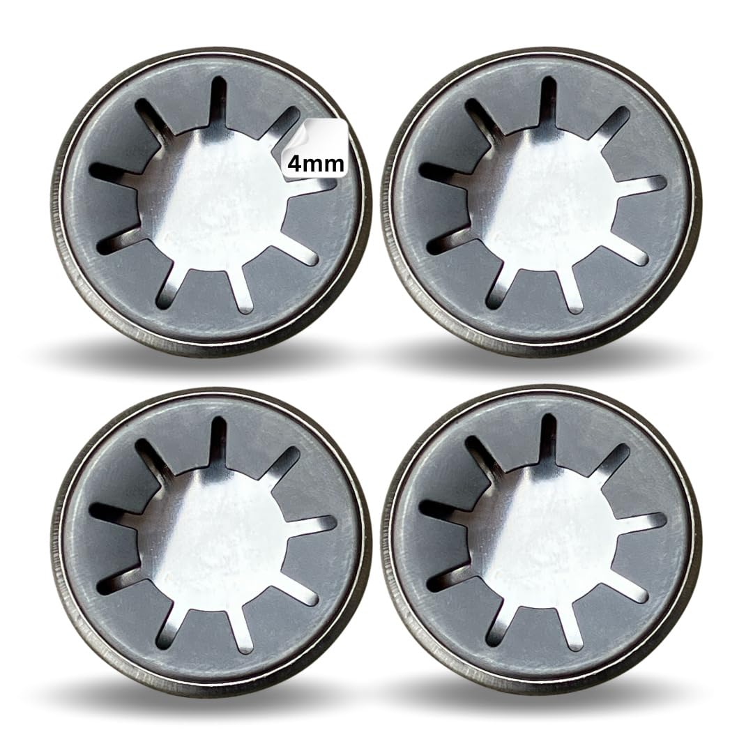 4 x FROSAL Starlock-Kappen 4mm | Sicherungsringe | Achskappen | Radkappen Achse/Welle 4 mm | Sicherungsscheiben | Sicherungsdeckel Metall Chrom | verchromt 4 x FROSAL Starlock-Kappen 4mm | Sicherungsringe | Achskappen | Radkappen Achse/Welle 4 mm | Sicherungsscheiben | Sicherungsdeckel Metall Chrom | verchromt von FROSAL