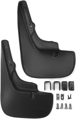 Schmutzfänger vorne FROSCH passend für TOYOTA Tundra with arch extensions 2014-2017 2 tlg, Schwarz von FROSCH
