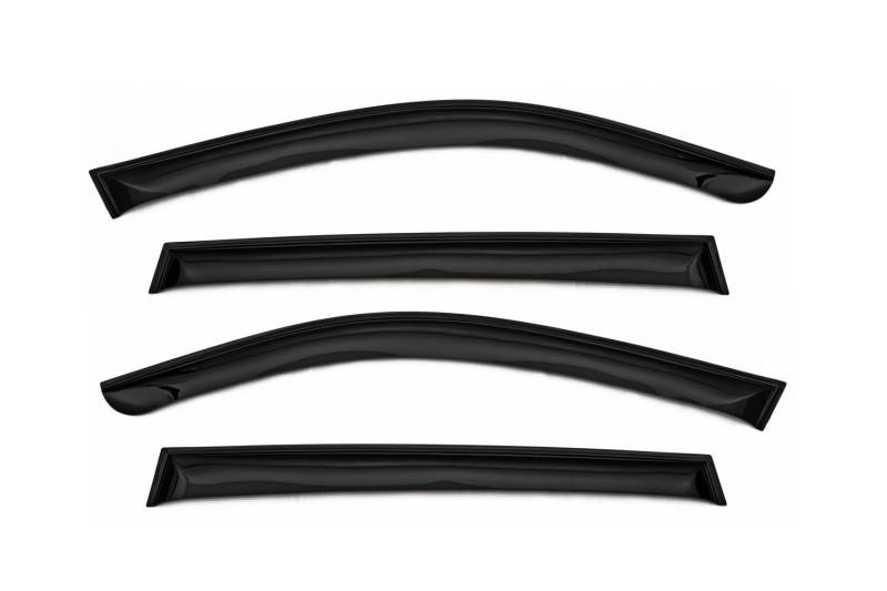 FROSCH Passform windabweiser für BMW X3, 2010-2017, SUV 5 Türen, 4 TLG. von FROSCH