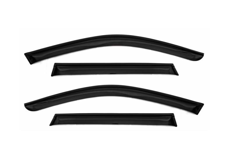 FROSCH Passform windabweiser für BMW X5, 1999-2006, SUV 5 Türen, 4 TLG. von FROSCH