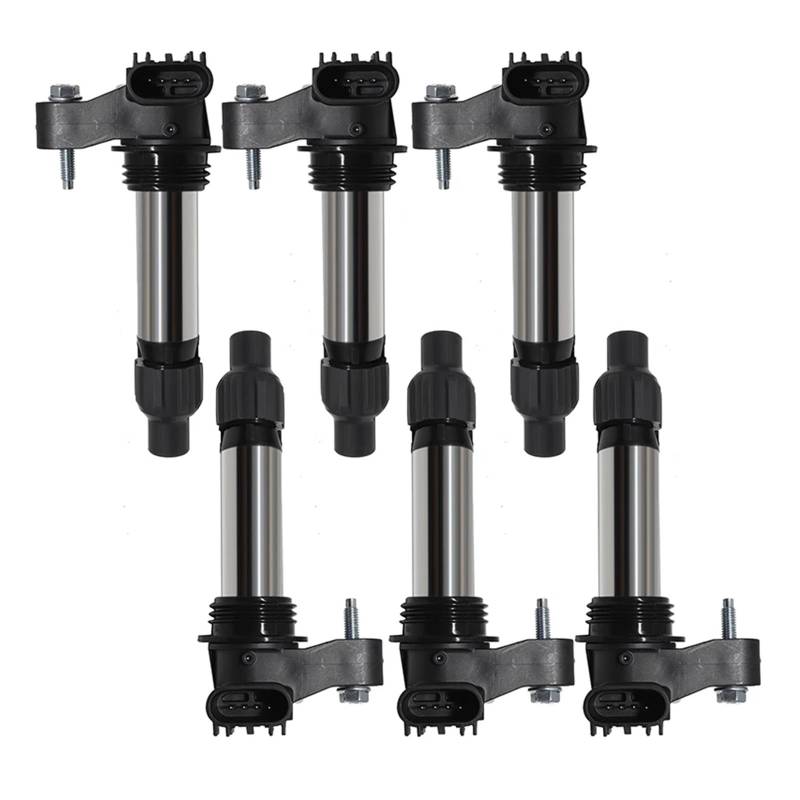 FRSWEQY 6 Stück 12632479 Zündspulen passend for Cadillac CTS ATS XTS passend for Chevrolet Camaro Captiva passend for Buick LaCrosse Enclave passend for GMC passend for Acadia Canyon 12618542 von FRSWEQY
