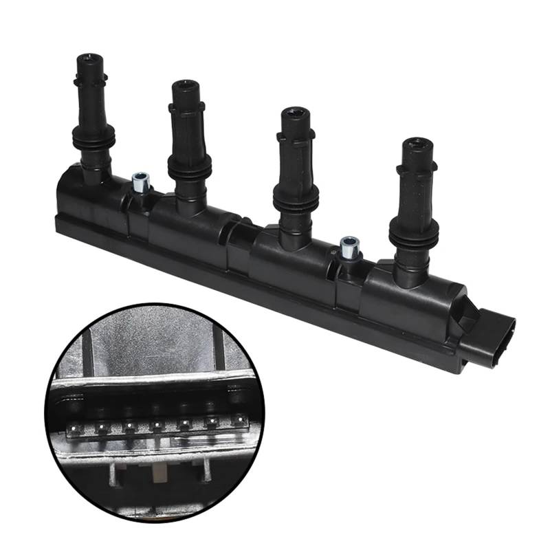FRSWEQY Zündspule passend for Opel Astra J 1,4 2009–2015 Corsa D Ampera EV150 Meriva passend for Chevrolet Aveo Cruze Trax 25198623 Autozubehör von FRSWEQY